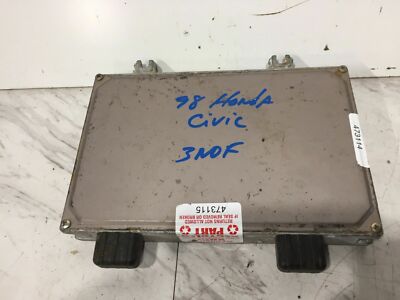 96 97 Civic CX DX LX Cal Ecu Ecm Engine Computer Module 1996 1997 Brain ...