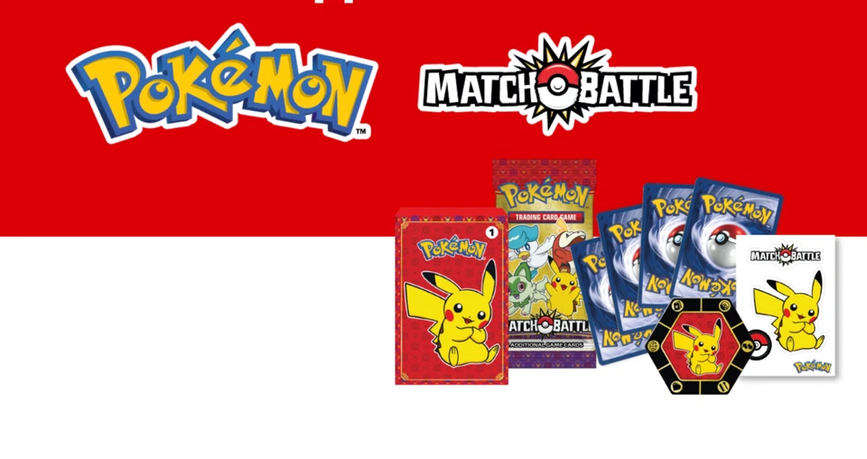 Juego completo de cartas de batalla McDONALD'S Pokemon Match 2023 TCG HAPPY FOOD juguetes Foto 3 de 4
