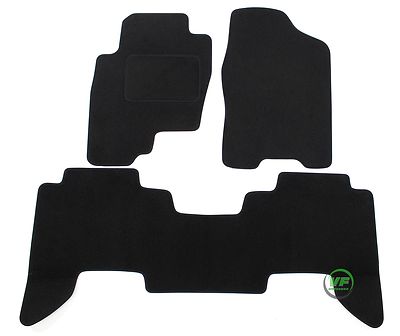 Velour Fußmatten Autotepiche Für Nissan Pathfinder 2005-2012 3-Tlg Ohne Bef.