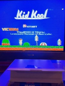 Kid Kool NES ORIGINAL NINTENDO CIB Complete w/BOX & MANUAL Tested NICE!