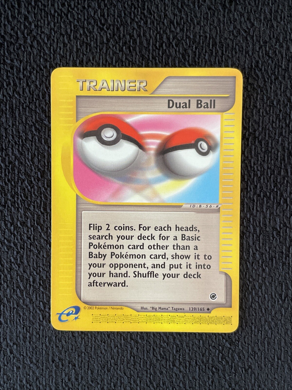 Pokémon Dual Ball 139/165 EX Expedition NM