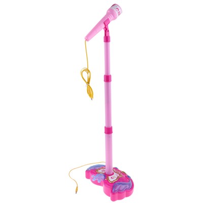 kids microphone and stand
