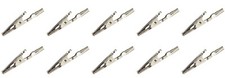 PACK of 10 METAL 50mm CROCODILE CLIP