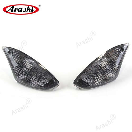 Front Turn signal Indicator Cover For BMW K1200S / K1300S All Year Smoke - Foto 3 di 7