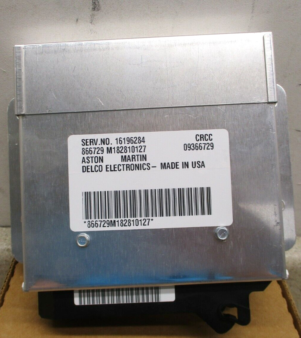 9366729 16196284 AC Delco New ASM Aston Martin Engine Control Module OEM