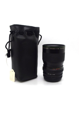 Hanimex Automatic Zoom 35-105mm f/3.8 m42 Objektiv + Hoya 1B Skylight Filter + Case 