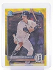 KEVIN MCGONIGLE 2025 BOWMAN CHROME 1ST YELLOW WAVE REFRACTOR /75 TIGERS Q3879
