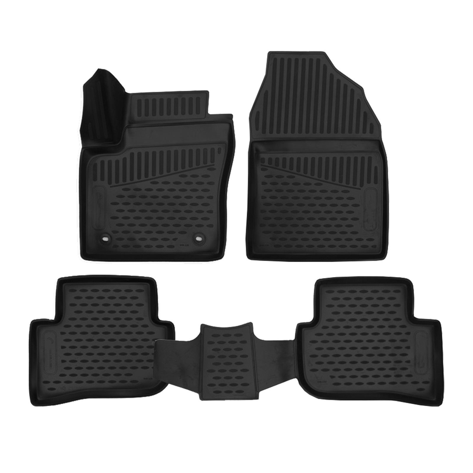 Tapis de sol caoutchouc Toyota C-HR pour sorties outdoor et trajets en famille