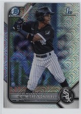 2022 Bowman Chrome Prospects Mega Box Mojo Refractor Misael Gonzalez #BCP-4 05v0