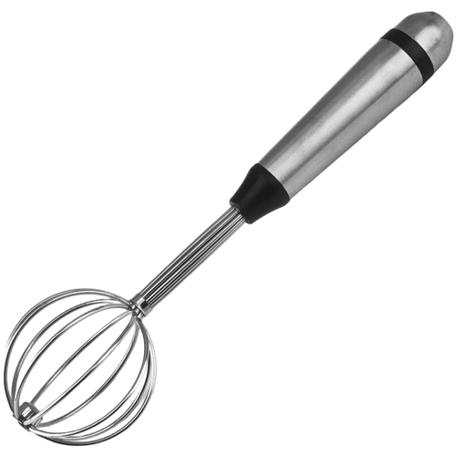 Frusta robusta in acciaio inox set 3 pezzi testa a sfera design per uso cucina casa - Foto 2 di 11