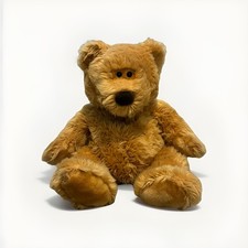 Toys R Us Animal Alley 2000 Gold Brown Teddy Bear 24" Plush VTG Rare