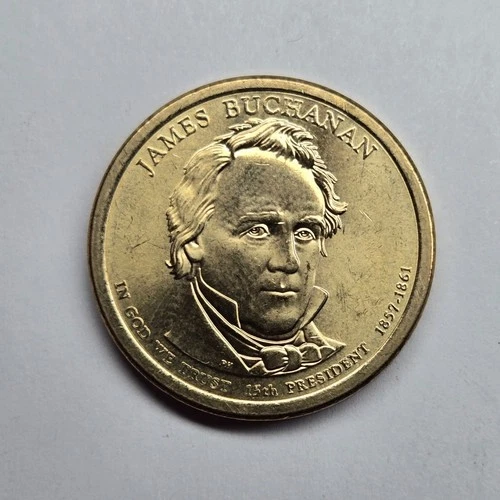 2010-D Presidential Dollar James Buchanan — photo from the most recent tracked eBay sale