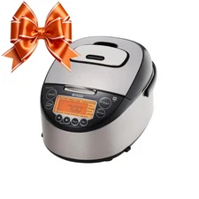 Tiger JKT-D Multi-Functional IH Rice Cooker (Silver Black)