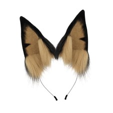 Doberman Dog Ears Headband Headdress Headwear for Party Supplies Halloween Pet