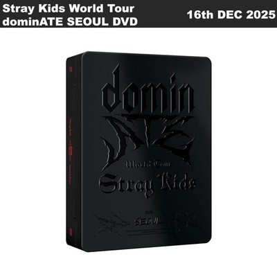 Stray Kids World Tour dominATE SEOUL DVD 3Discs+Photobook+Photocard+Etc+Track#