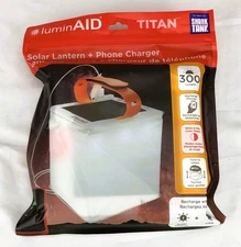LuminAID 2-in-1 Solar Camping Lantern and Phone Charger