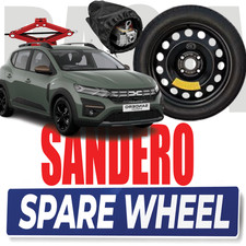 Notrad Dacia Sandero 125/70 R15 2008-2023 Mit Wagenheber Und Etui