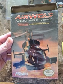 Airwolf Nintendo NES 100% CIB qualit&agrave; da collezione con tutti gli inserti spedizione gratuita