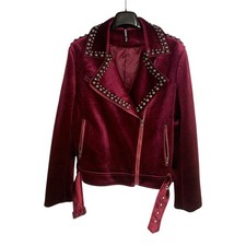 Giacca Donna Chiodo Elli White Bordeaux