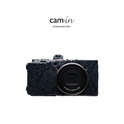 Cam-in snake Camera Half Case Bag Cover For Ricoh GR2 GR II
