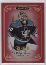2019-20 Upper Deck Stature Rookies Red 30/75 Kevin Boyle #135 s3g