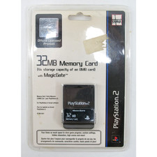 32MB Memory Card with MagicGate PS2 Sony PlayStation 2 New Sealed KATANA