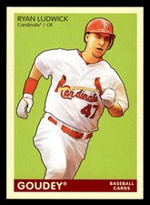 2009 Upper Deck Goudey #177 Ryan Ludwick Card St. Louis Cardinals