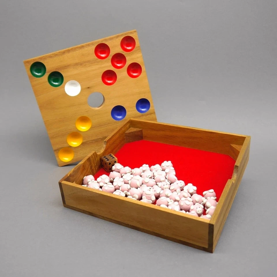 Ferkelspiel - Das Würfelspiel mit den süßen Ferkeln für die ganze Familie  - Bild 3 von 4