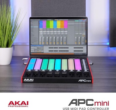 APC Mini MK2 - USB MIDI Pad Controller for Clip Launching with