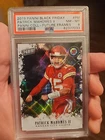 2019 Panini Black Friday Patrick Mahomes II #PM Future Frames 59/99 PSA 8