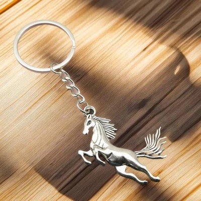 1pc Sporty Western Cowboy Hat Boots Horse Keychain Men's Key Chain Bag Pendant