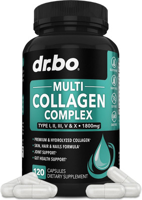Multi Collagen Peptides for Women & Men - Type I, II, III, V, & X Multi Collagen