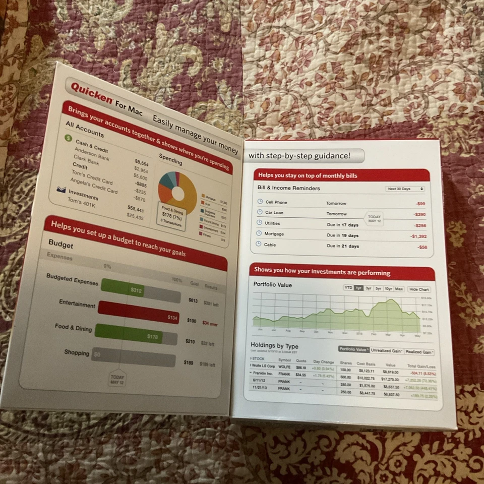 NEW NOS 2015 Intuit Quicken For Mac - not Pc - Image 2 of 4