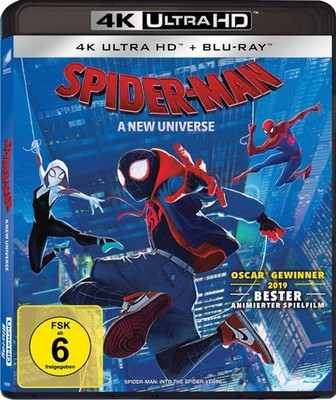 Spider-ManA New Universe (Ultra HD Blu-ray & Blu-ray) - Plaion Pictures  - (Ult