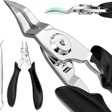 Ingrown Toenail Clippers Upgrade , Steel Nail Clippers for Professional Podiatri