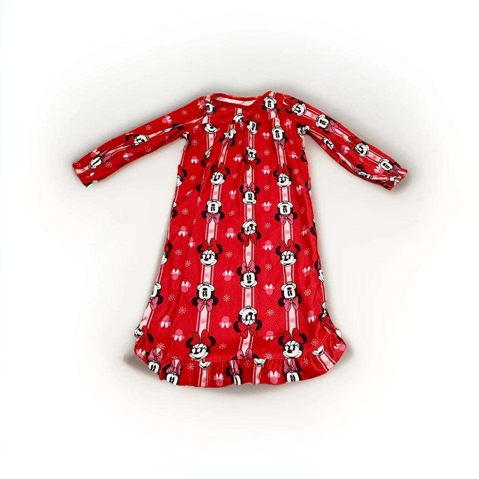 Disney Princesa Minnie Franela Abuela Camisón Pijama Lote De 3 Talla 4 Foto 2 de 4