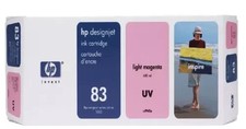 Image of Genuine HP 83 UV Ink Cartridge Light Magenta 680ml - Designjet 5000 C4945A