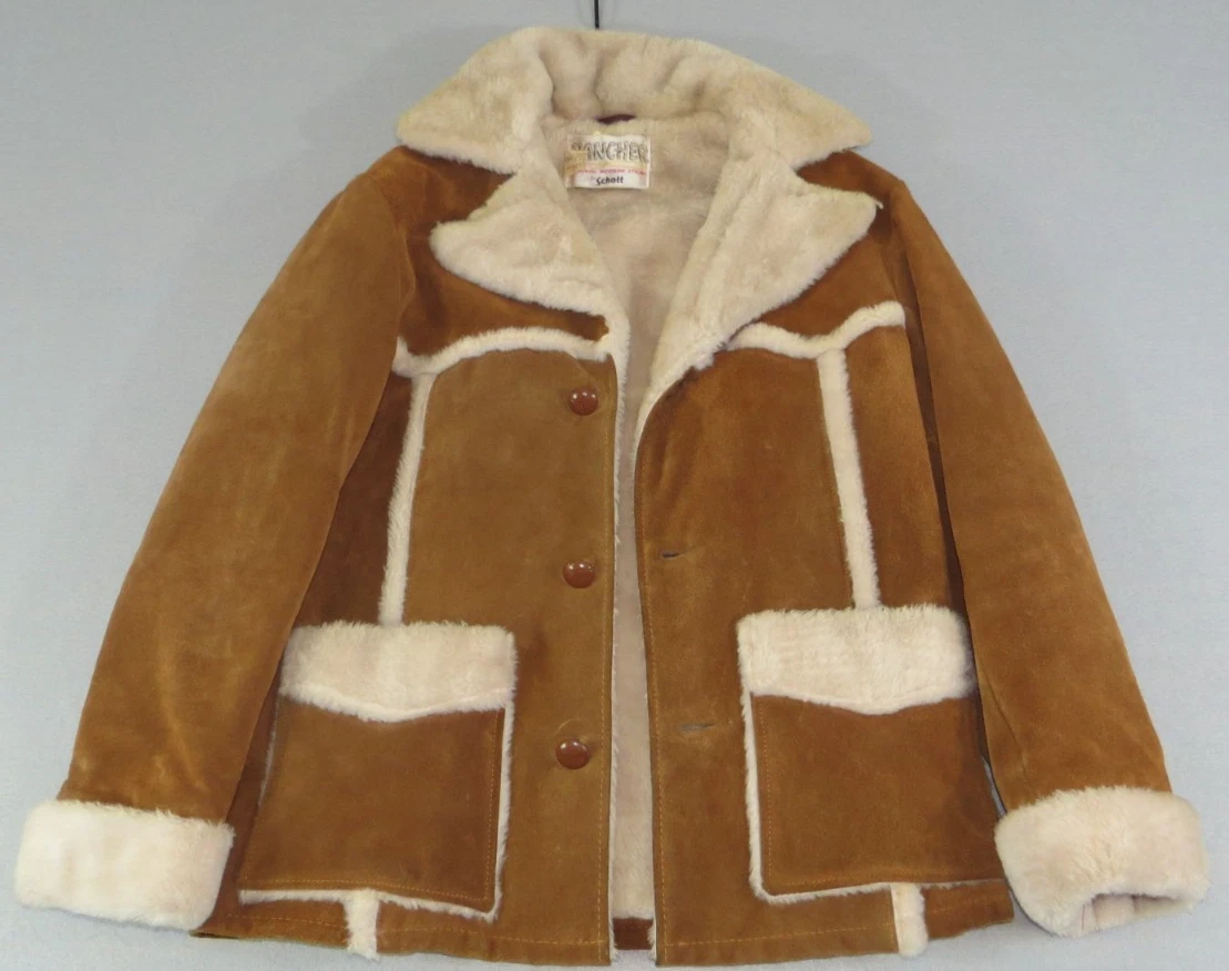 Schott Western Indiana Vintage Outerwear Coats & Jackets for Men