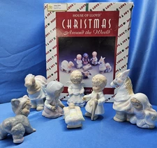 Christmas School Pageant Nativity by House of Lloyd '96 7pc Around The World