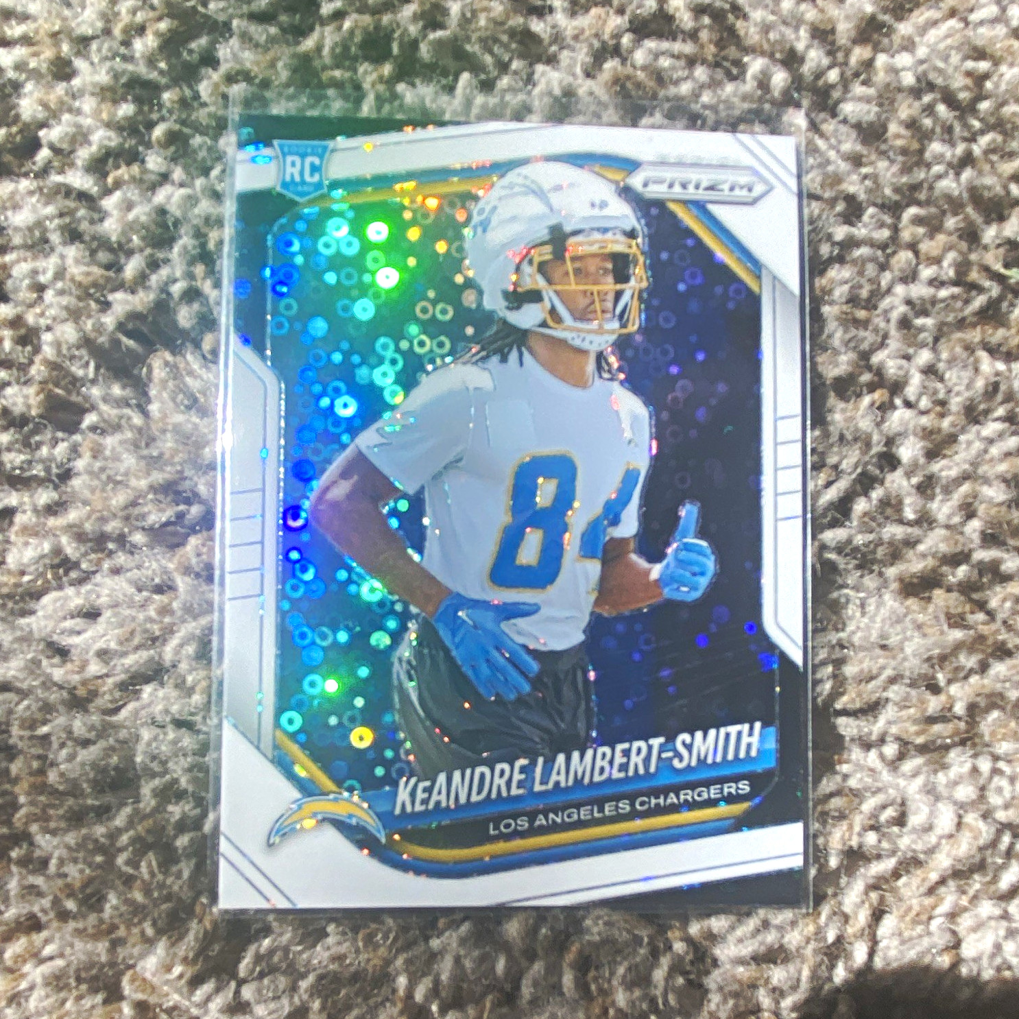 Panini 2025 Prizm Keandre Lambert-Smith Rookie #349 Los Angeles Chargers NFL