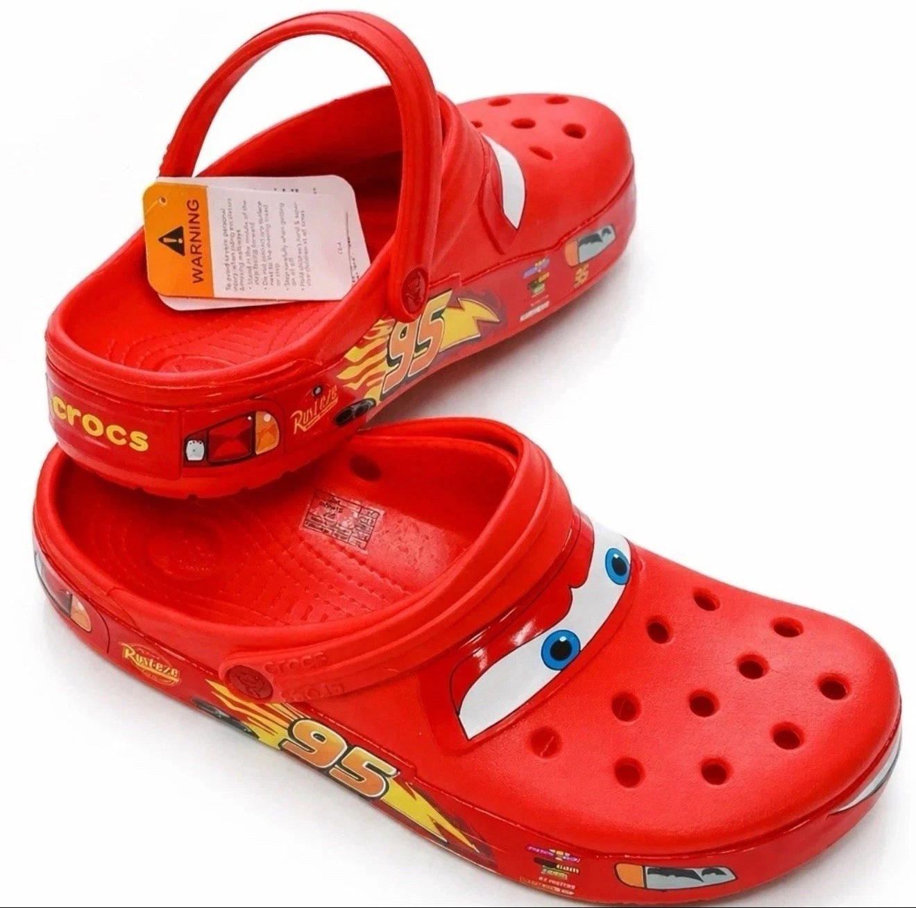 NEW Crocs Lightning McQueen Clog Adult Shoe Limited Classic Disney No Lightup
Opens in a new window