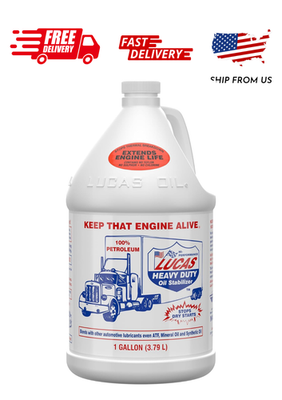 #ad Lucas Oil 10002 Heavy Duty Oil Stabilizer One Gallon Automotive Additive $31.99