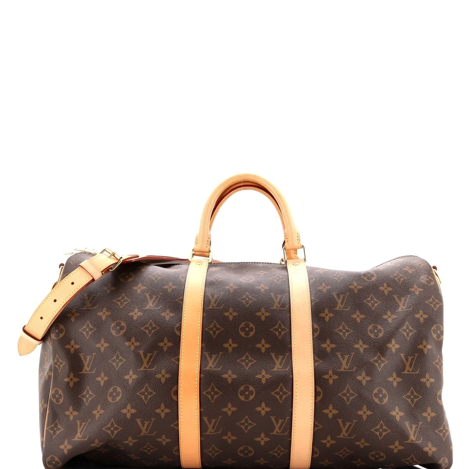 Bolso Bandolera Louis Vuitton Keepall Monograma Lona 50