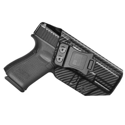 IWB Kydex Holster Fit: Glock 19/19X/44/45/23/32 (Gen 3 4 5) Pistol No Jitter