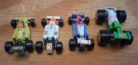 Micro Machines Vtg Race Car Lot Of 20 Different Cars Galoob 80s & 90s + Playset 