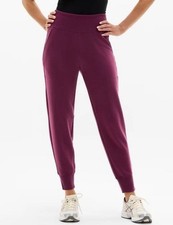 Athleta 80 Coaster Luxe High Rise Jogger Pants berry Women's Medium