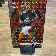 2025 Panini Mosaic - Tee Higgins #246 Red Camo Mosaic Prizm