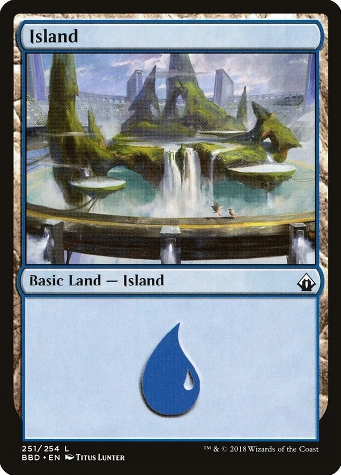 NM Foil - Island [BBD - 251] Battlebond - Image 1 of 1