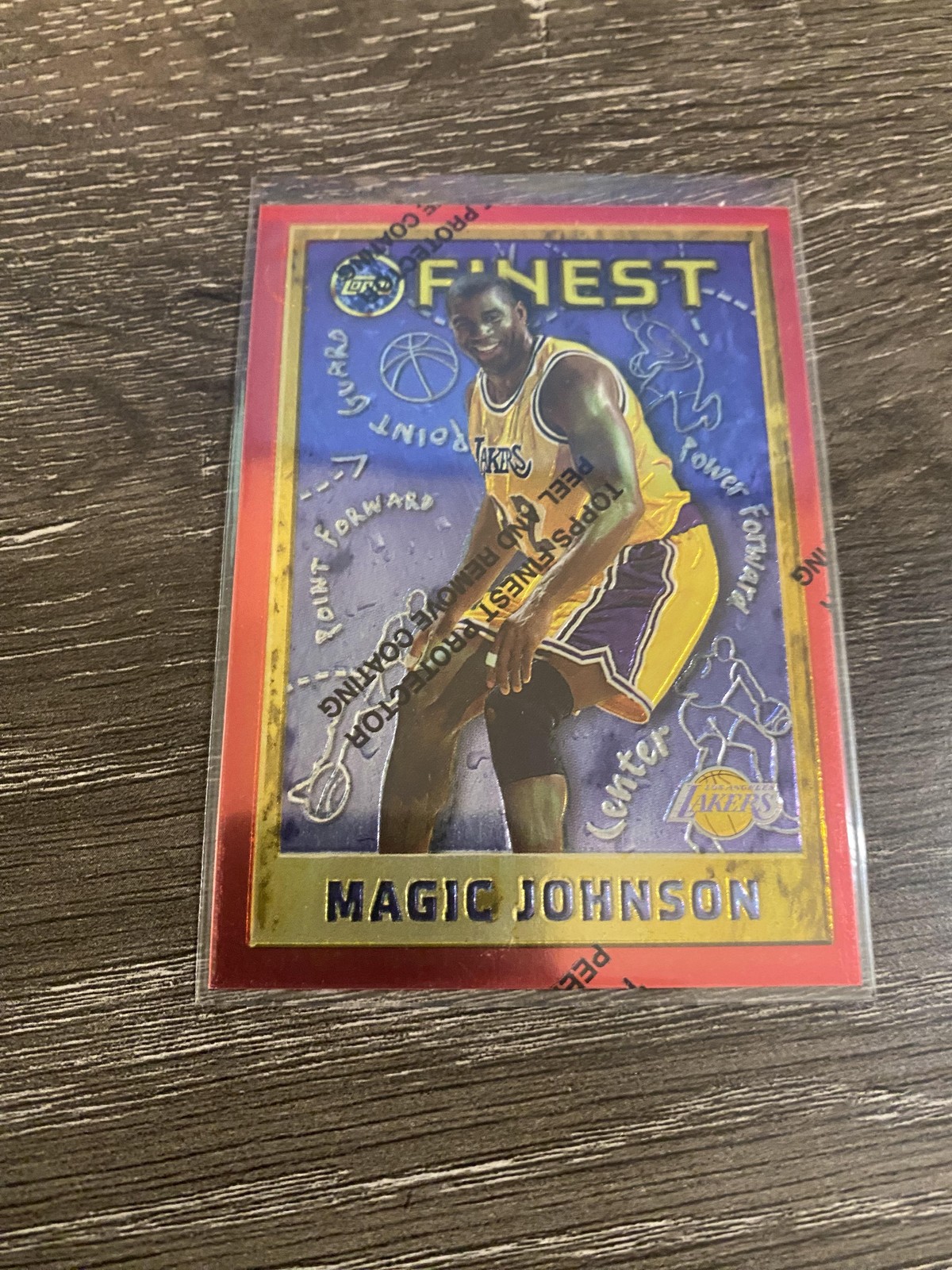 1995-96 Finest #252 Magic Johnson