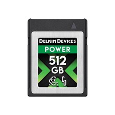 Delkin 512GB CFexpress Type B 4.0 Memory Card for Digital Cameras  Ideal for...
